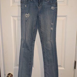 Express distressed jeans